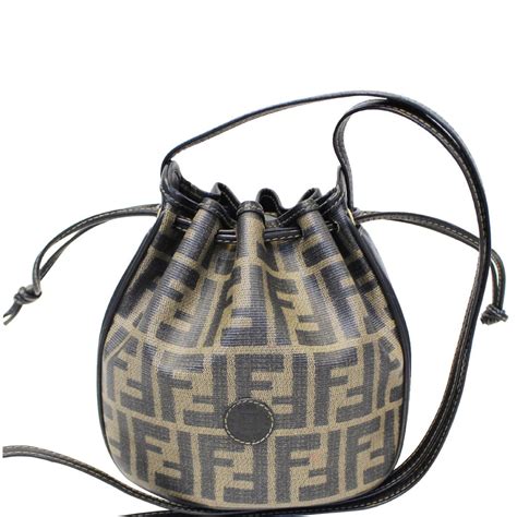 basket bag fendi|Fendi drawstring bucket bag.